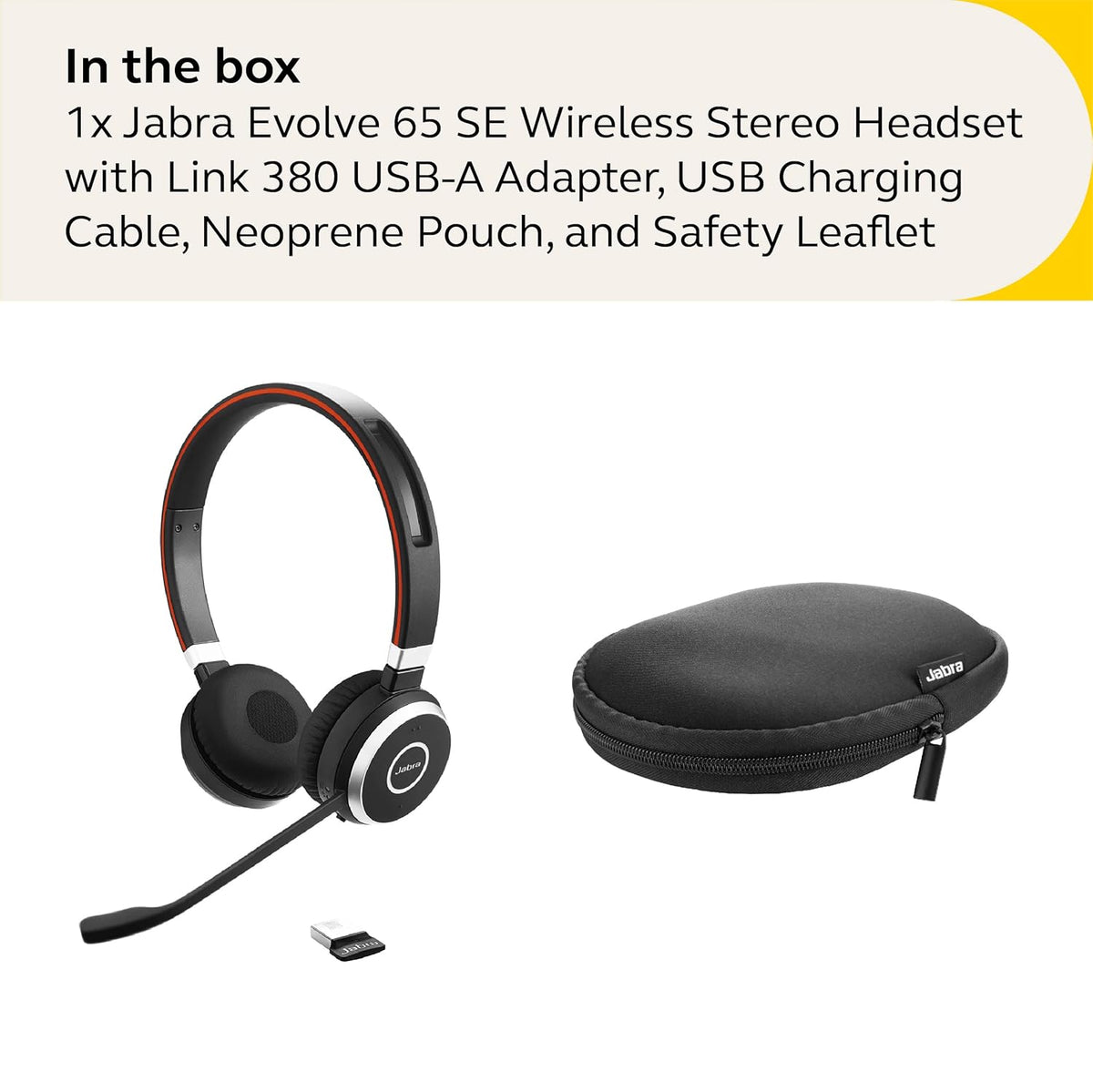 Jabra Evolve 65 TE Stereo USB -C/A