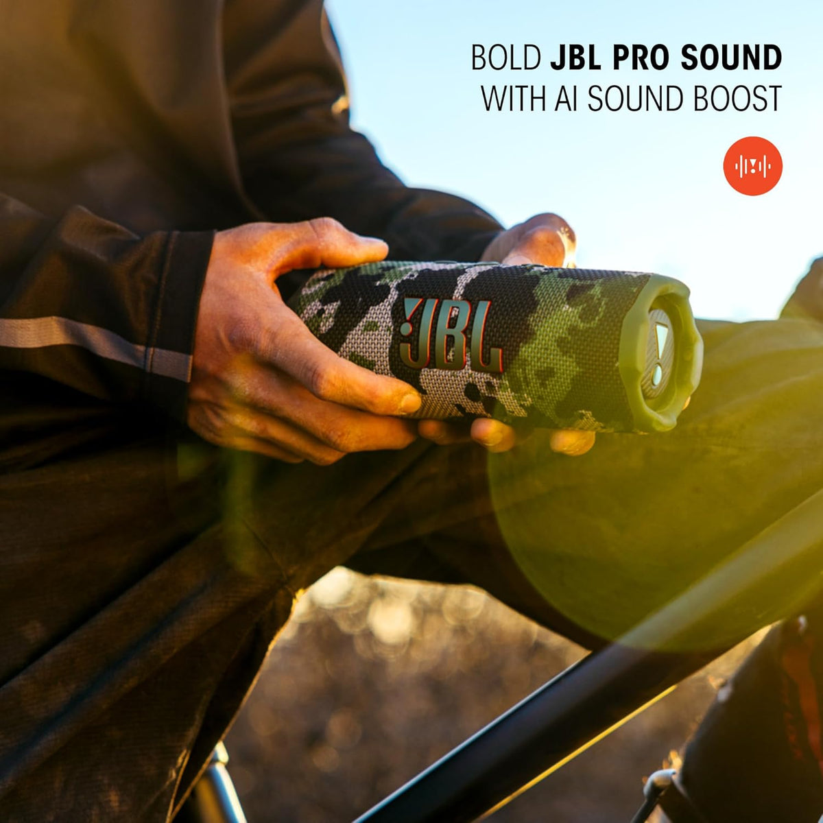 JBL Flip 7 Portable BT Speaker -Red