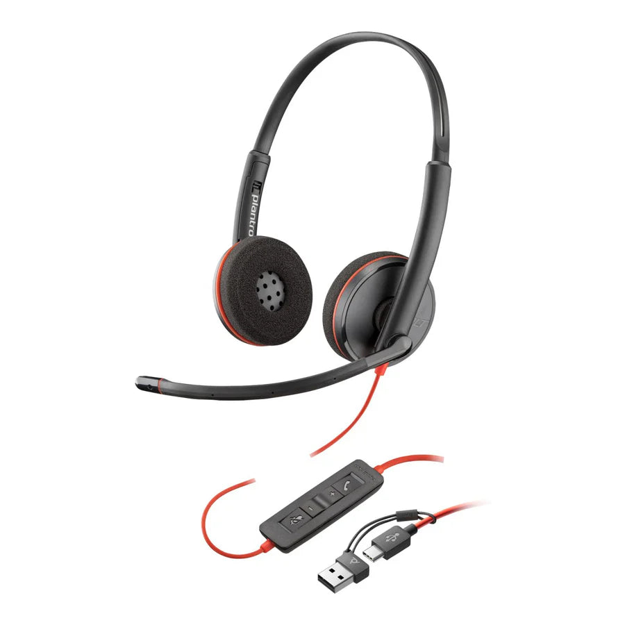 Poly Blackwire 3220 USB-C Stereo Business Headset
