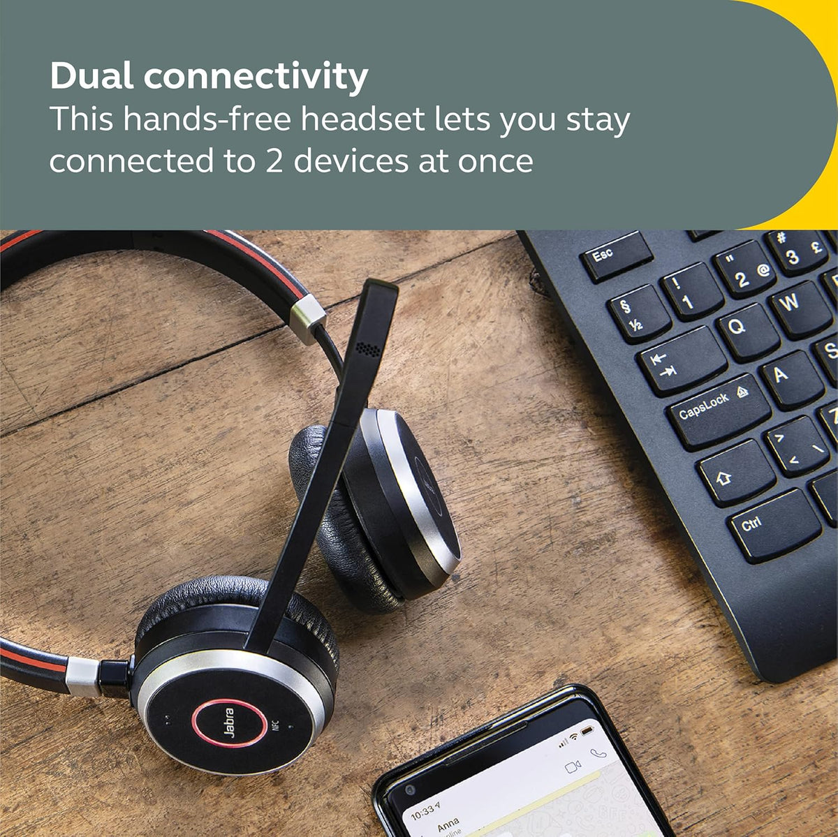 Jabra Evolve 65 TE Stereo USB -C/A