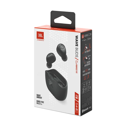 JBL Vibe In ear buds wireless -BLK